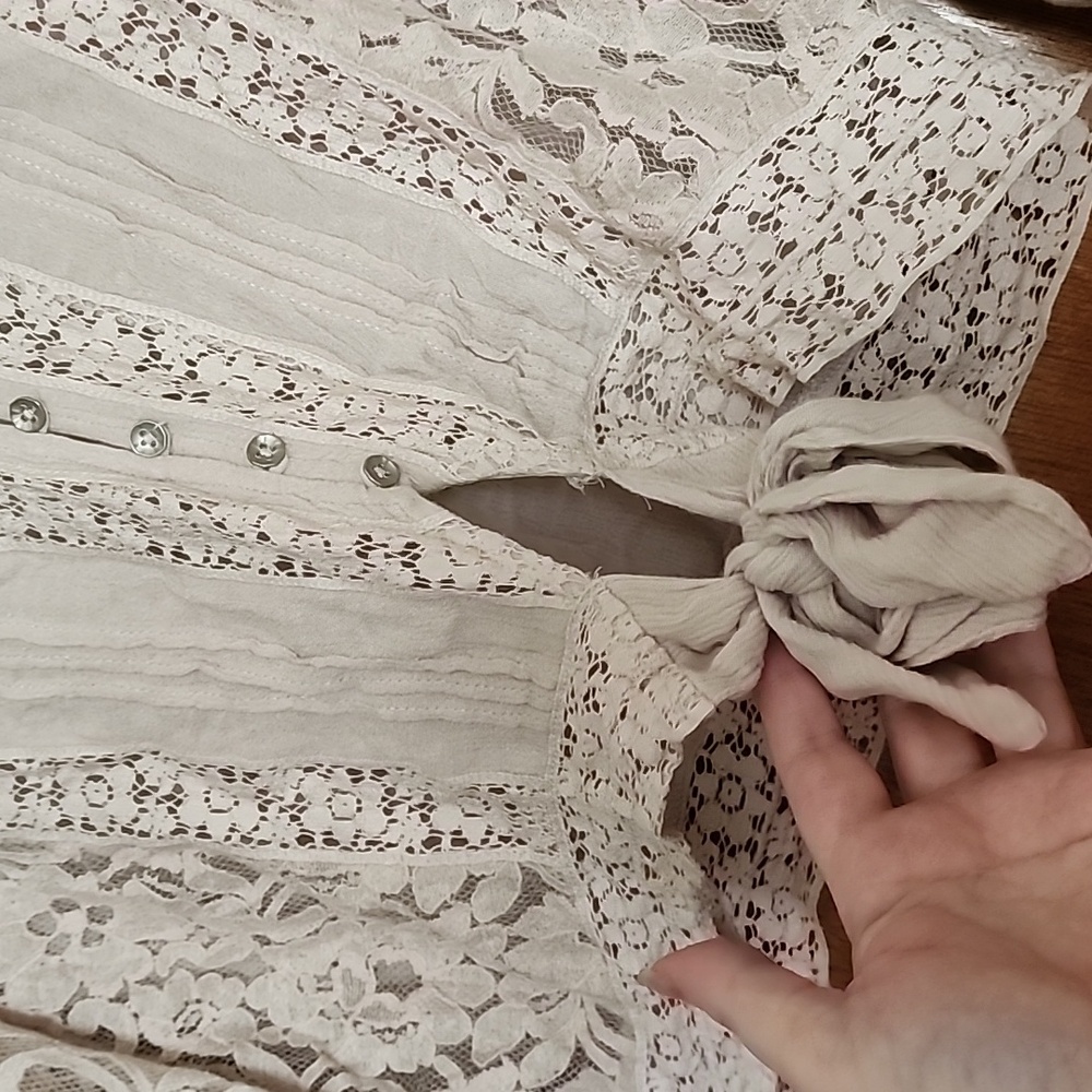 American Eagle outfitters Boho crop top - Picture 4 of 14